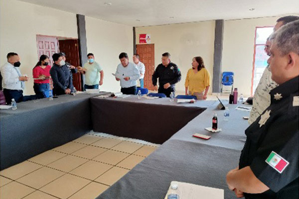 Fortalecer la seguridad de Huactzinco es un trabajo coordinado
