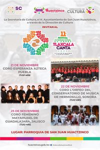 11 Festival Internacional de Coros "Tlaxcala Canta" 2022