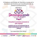 Cartelera “Domingueando en Familia” en San Juan Huactzinco con actividades recreativas y culturales