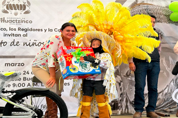 Se realiza con éxito Carnavalito Infantil en Huactzinco