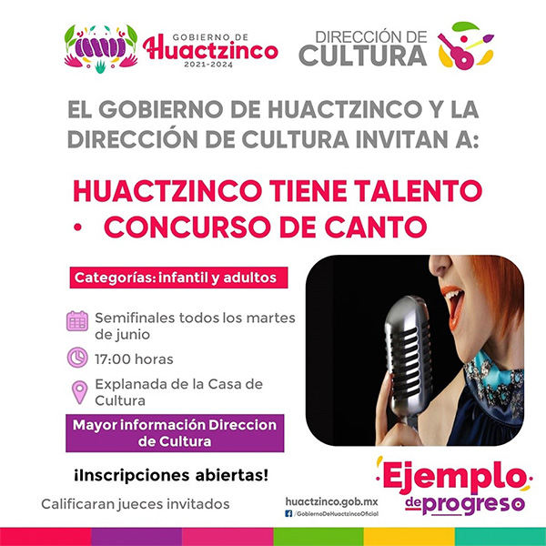 Huactzinco tiene talento - Concurso de canto