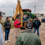 Inician autoridades municipales de Huactzinco obra de adoquinamiento en la Privada Emilio Sánchez Piedras