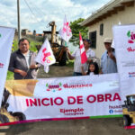Inician trabajos de adoquinamiento en privada Revolución en Huactzinco